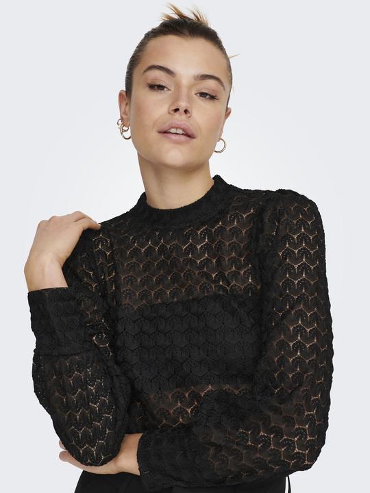 Image du produit JdY Haut décoré de dentelle avec manches longues (XL)