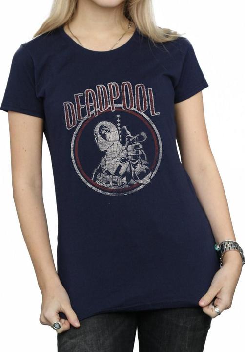 Produktbild Deadpool Vintage Circle TShirt (XL)
