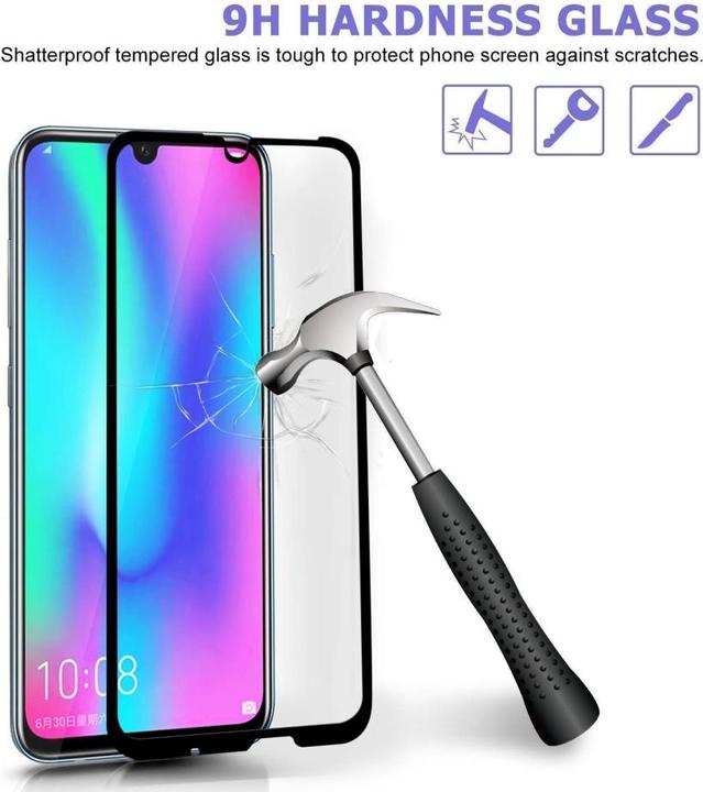 Produktbild Screenguard Honor 10 Lite Full Screen Panzerglas Schutzfolie 2.5D 9H (1 Stück, Honor 10 Lite)