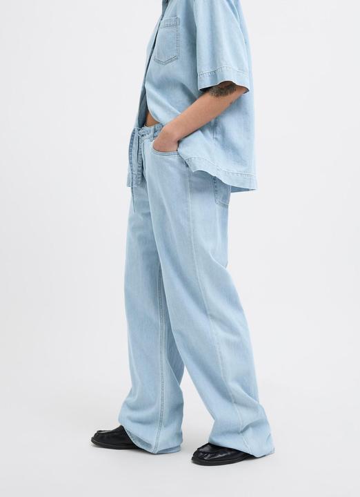 Produktbild JJXX JXSURA WIDE MW LINEN BLEND JEANS DNM Weit geschnitten (W26/L32)