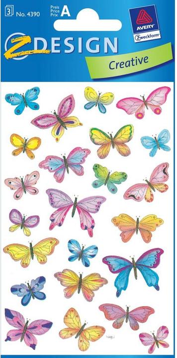 Actual product image Z-Design Stickers Butterflies
