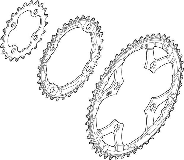 Produktbild Shimano Trekking FC-T521 (36)