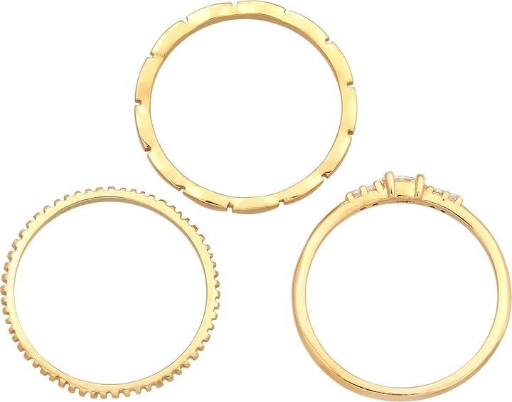 Produktbild Elli Kristall Ring, Ring Set (52, 925 Silber)