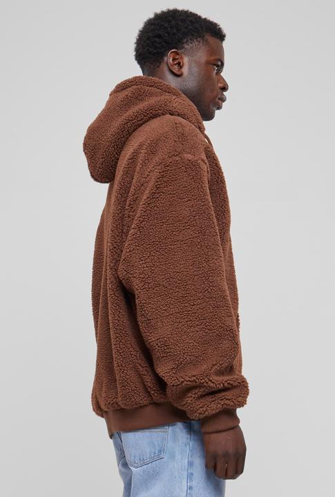 Actual product image Karl Kani KM233-019-1 KK Varsity Teddy Full Zip Hoodie - 111345 (XS)