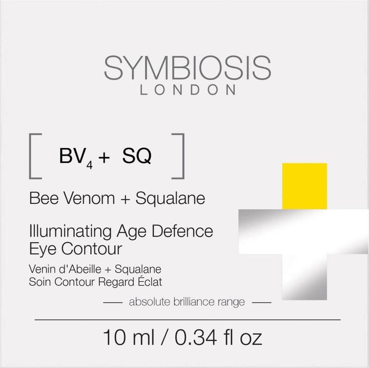 Immagine prodotto Symbiosis Veleno d'api + Squalane) Rinfrescante anti-età per il contorno occhi (10 ml, Crema 24h)