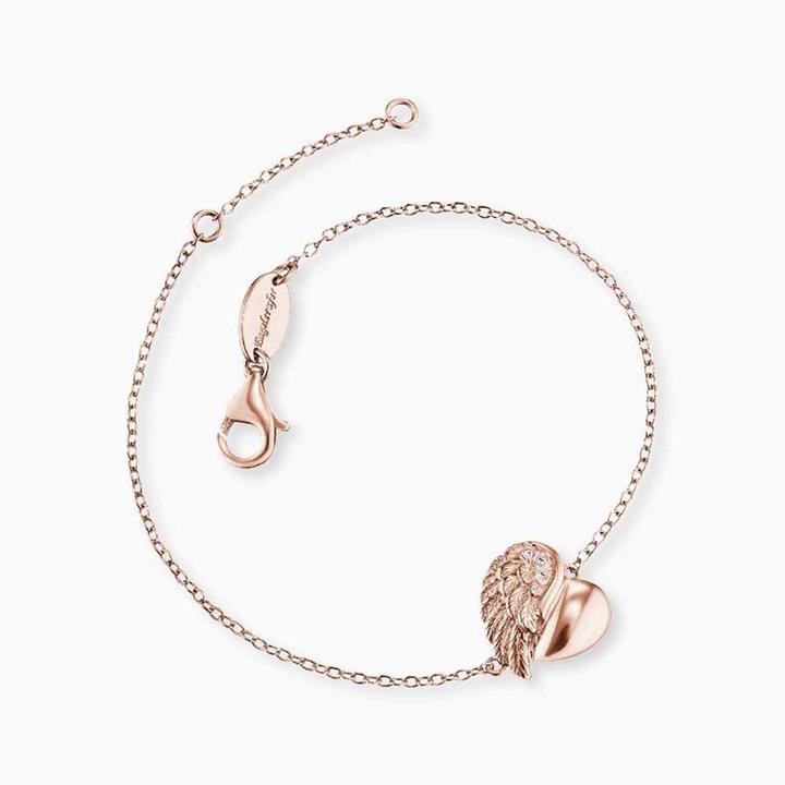 Actual product image Engelsrufer Bracelet heart wings (17.50 cm, 925 silver)