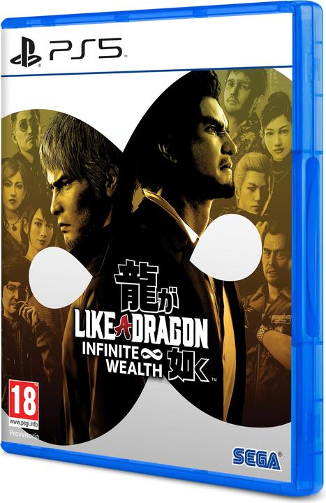 Image du produit Atlus Like a Dragon : Infinite Wealth (Comme un dragon : richesse infinie) (PS5, IT)