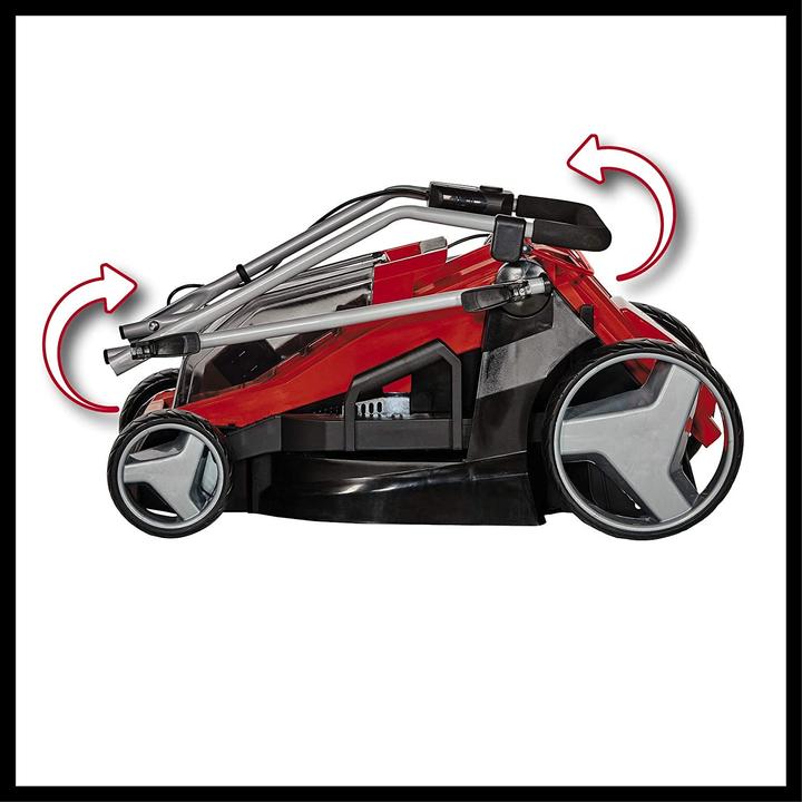 Actual product image Einhell One-hand battery lawnmower GE-CM 36/43 Li M- Solo (Rechargeable battery operated)