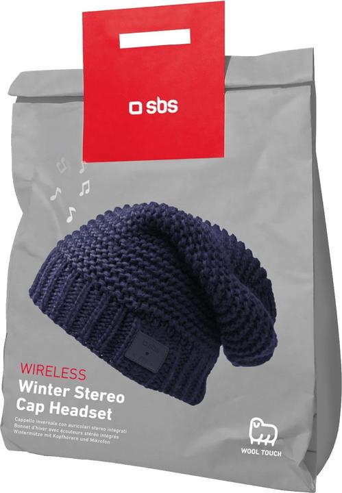 Image du produit SBS Bonnet d'hiver hip-hop avec écouteurs sans fil