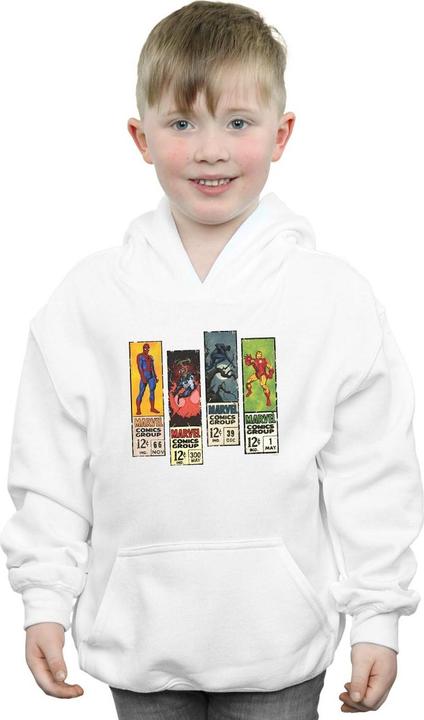 Actual product image Boys Comic Strips Hoodie (152, 158)