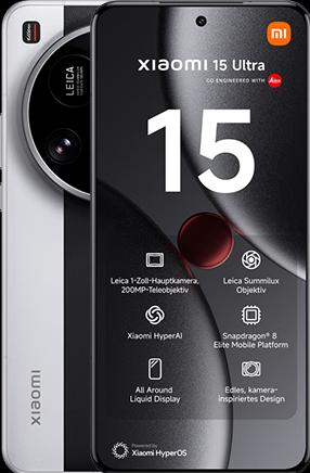 Produktbild Xiaomi 15 Ultra (512 GB, Silver Chrome, 6.73", Dual SIM, 50 Mpx, 5G)