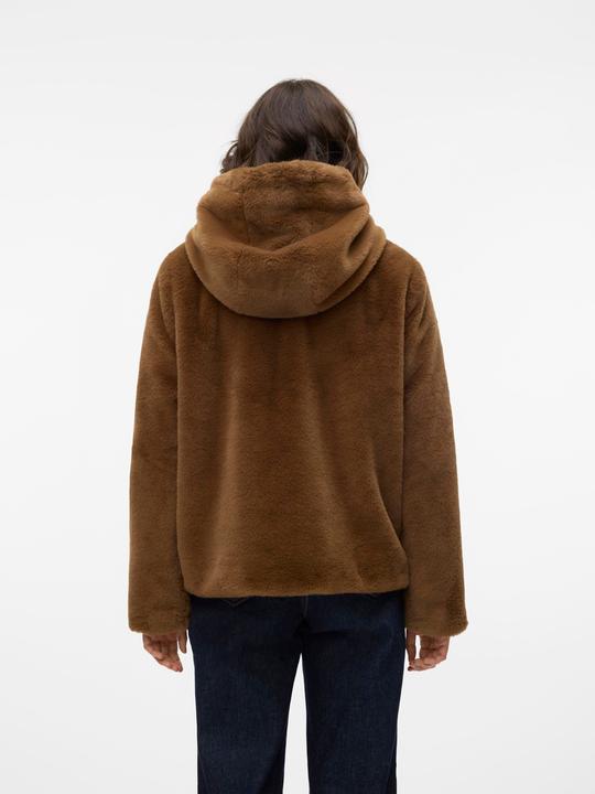 Image du produit Vero Moda VMSONJAHOODIE Jacke Kunstfell Jacke (L)