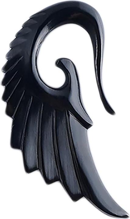 Immagine prodotto Star Piercing Peso per l'orecchio, gancio per ali d'angelo in corno di bufalo d'acqua (senza ottone, Organico)