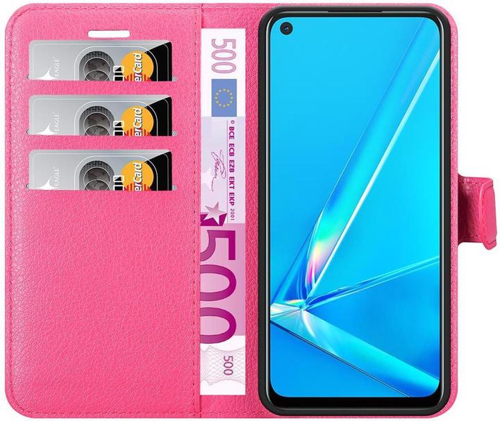 Actual product image Cadorabo Book with stand function cover (Oppo A92)