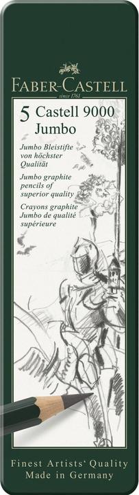 Produktbild Faber-Castell Bleistift Castell 9000 (5.30 mm, HB, 10 x)