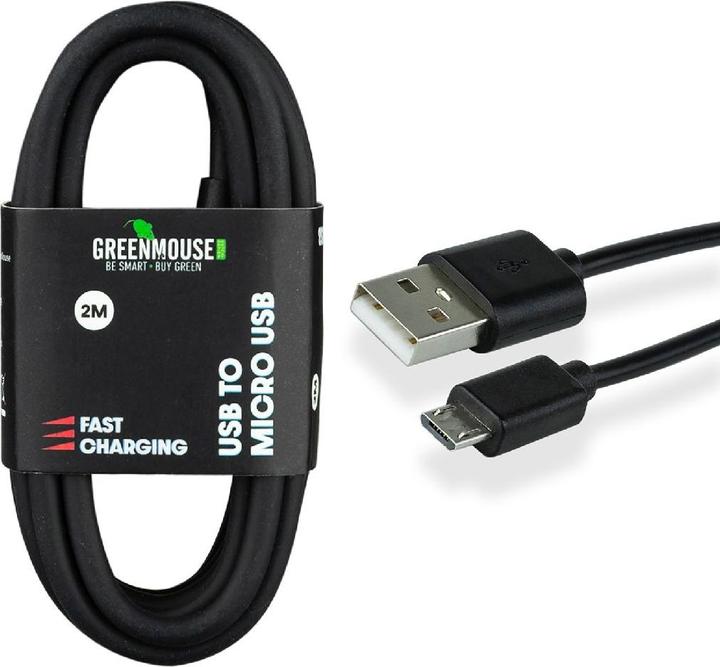 Produktbild Greenmouse Micro-USB Datakabel 2mtr (2 m)