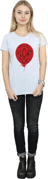 Actual product image Universal Textiles Womens/Ladies Pennywise You'll Float Too Cotton T-Shirt (M)