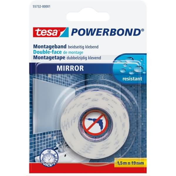 Image du produit tesa Ruban de montage Powerbond miroir (19 mm)
