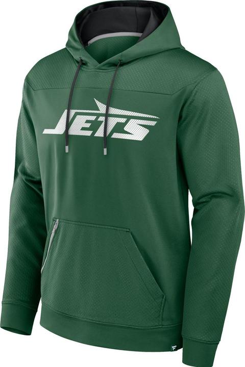Immagine prodotto Fanatics Felpa con cappuccio New York Jets Defender Dotted NFL verde celtico - M (M)