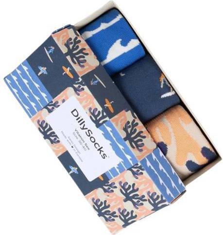 Image du produit DillySocks Vitamine de la mer (Lot de 3, 41 - 46)