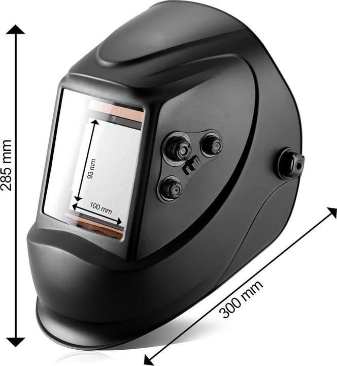 Image du produit Stahlwerk Casque de soudure ST-900 XTC Real Colour entièrement automatique, 5 écrans de rechange inclus