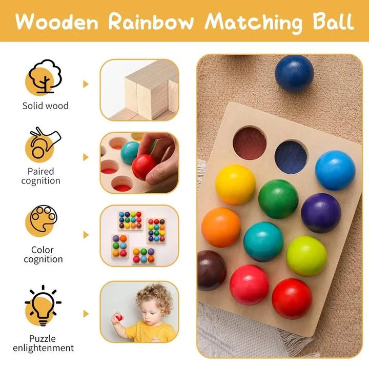 Image du produit Activity Board Jouets en bois pour enfants éducation précoce jouets préscolaires jeux sensoriels d'association de