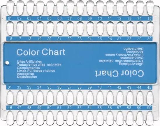 Image du produit You Nails Palette de couleurs Nail Art (Ustensiles à ongles, Transparent, Bleu)