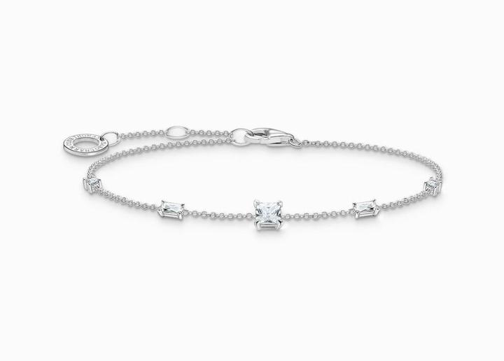 Image du produit Thomas Sabo Bracelet avec pierres blanches argent (19 cm, Argent sterling 925)