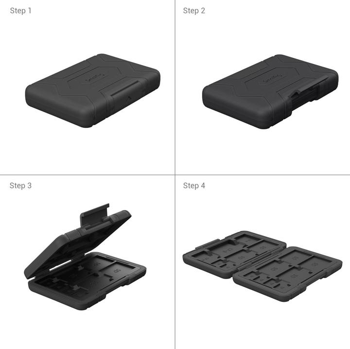 Actual product image SmallRig Memory Card Case (Camera inner pocket, 0.59 l)