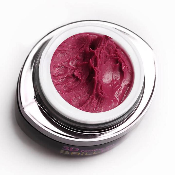 Produktbild BrillBird 3D Forming Gel Burgundy 3ml (Burgundy, Gel-Effekt Nagellack)