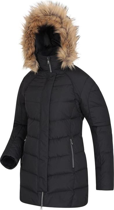 Actual product image Mountain Warehouse Womens/Ladies Isla II Long Down Jacket (40 D)
