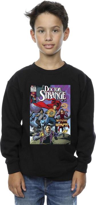 Actual product image Boys Doctor Strange Comic Circles Sweatshirt (152, 158)