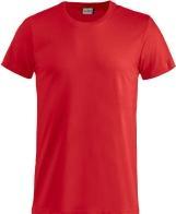 T-Shirt Clique Basic-T 029030, Baumwolle, rot, Grösse M (M)