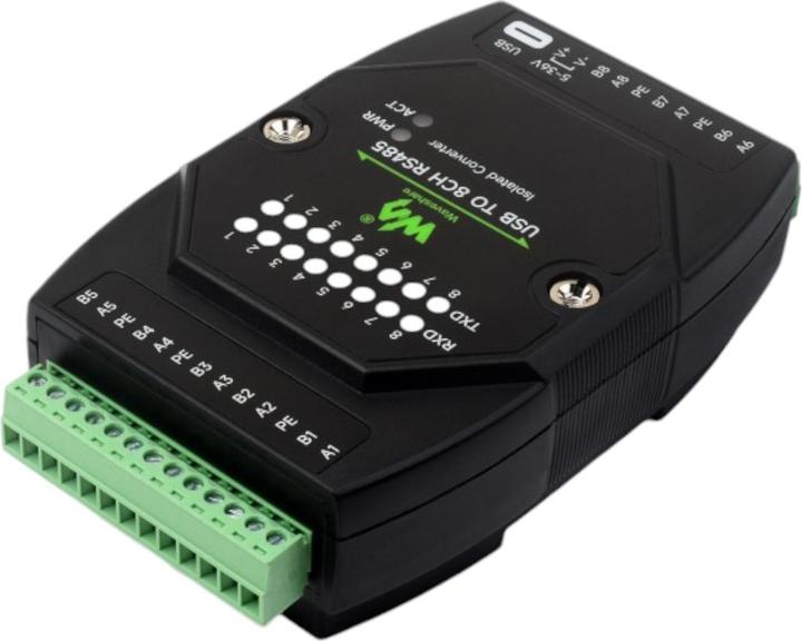 Image du produit WaveShare Convertisseur USB vers RS485 8 canaux