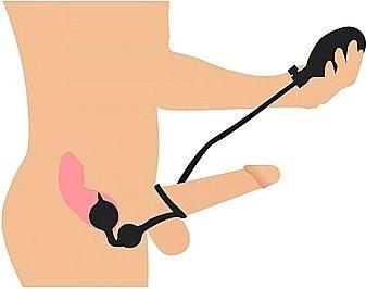 Produktbild Master Series Inflatable Silicone Anal Plug + Cock & Ball Ring