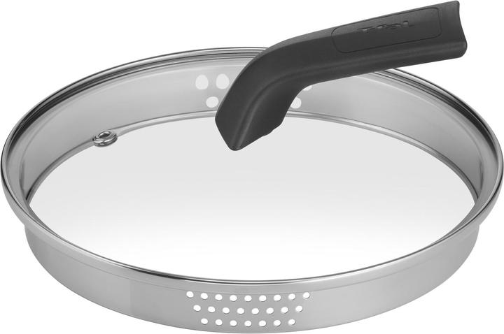 Immagine prodotto Tefal Robusto - Braadpan - 28 cm + deksel (28 cm, Padella per friggere, Alluminio)