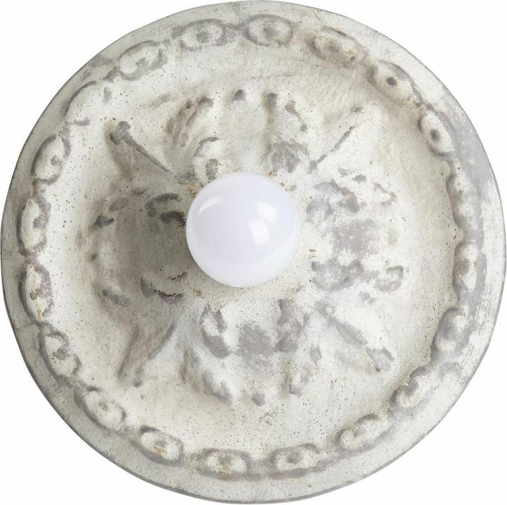Immagine prodotto Loberon Lampada da parete e soffitto Mangaire bianco antico (E27)