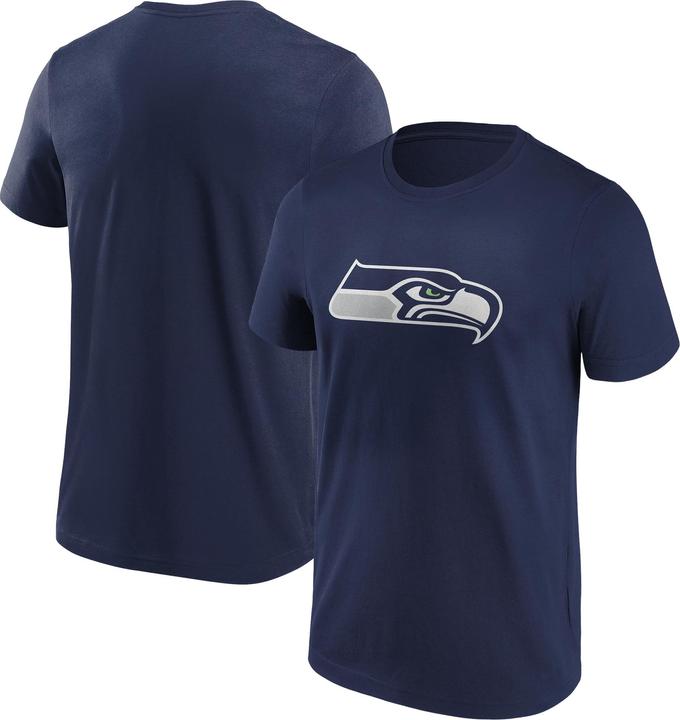 Actual product image Fanatics Seattle Seahawks Mid Essentials Crest T-Shirt Men (S)