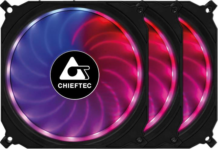 Chieftec CF-3012-RGB (120 mm, 3 x)