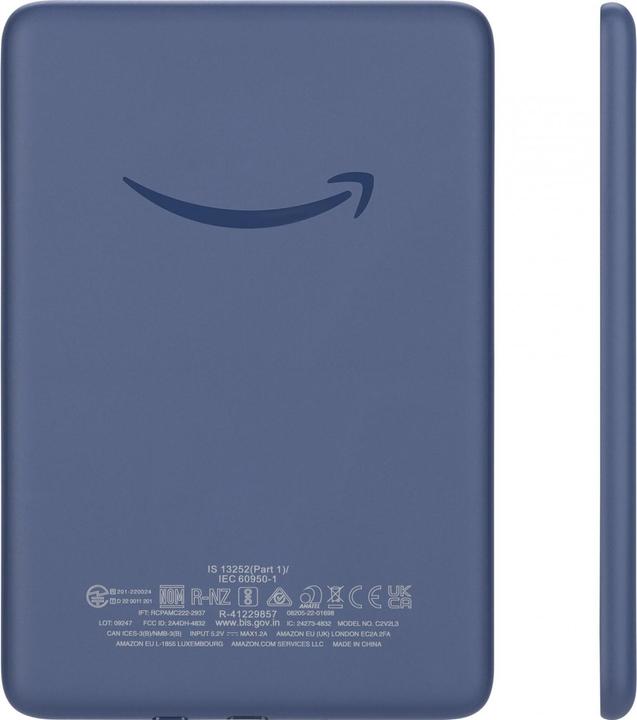 Actual product image Amazon Kindle Touch 2022 (6", 16 GB, Denim)
