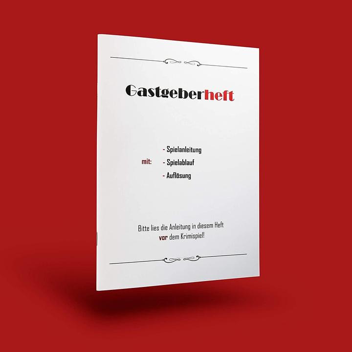 Image du produit Mord bei Tisch MBT00002 - Backstage, Krimi Dinner, pour 6-8 joueurs, à partir de 16 ans (édition FR) (Allemand)