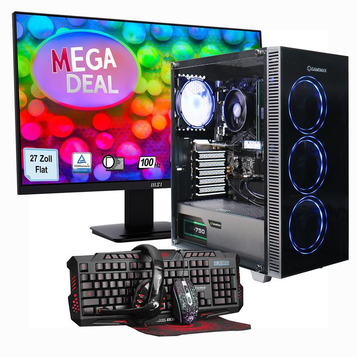 Actual product image GameMax MegaDeal Draco XD set (AMD Ryzen 5 5500, 32 GB, 1000 GB, GeForce RTX 4060)