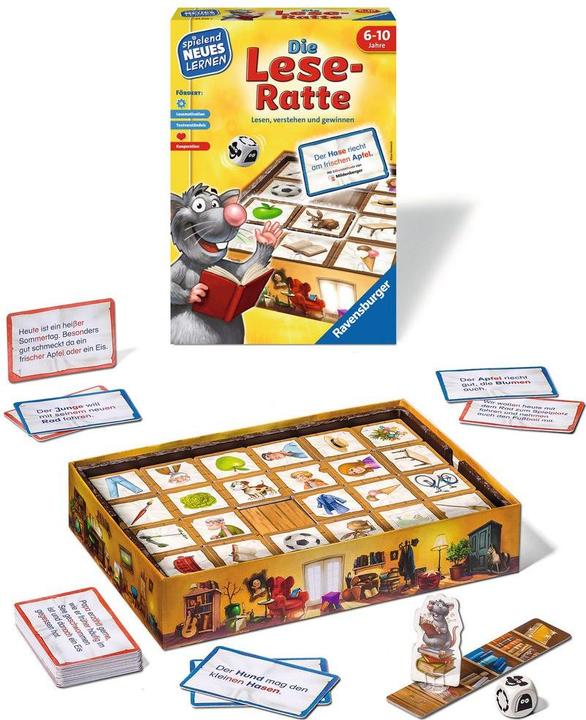 Actual product image Ravensburger The Reading Rat (German)