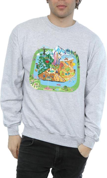 Actual product image Disney Mens Zootropolis City Sweatshirt (3XL)