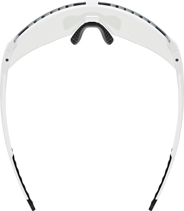 Produktbild Uvex Sports pace stage V Sportbrille (white matt (blue), variomatic mirror blue)