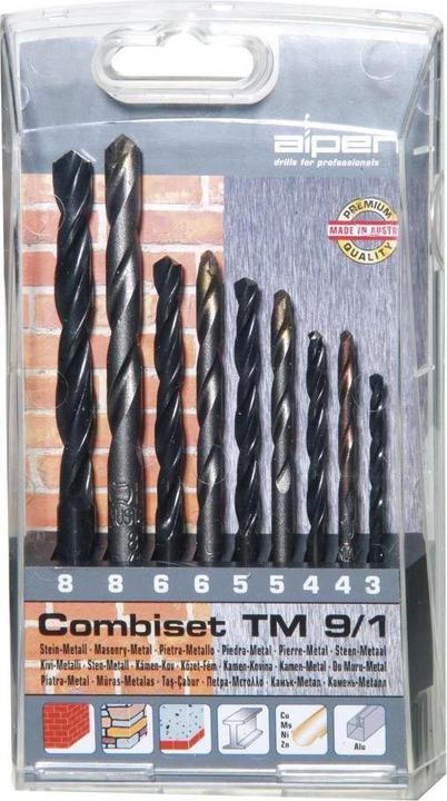 Image du produit Alpen sal Assortiment de forets (5.0 mm, Ø 8.0 mm, 4.00 mm, 6.0 mm)