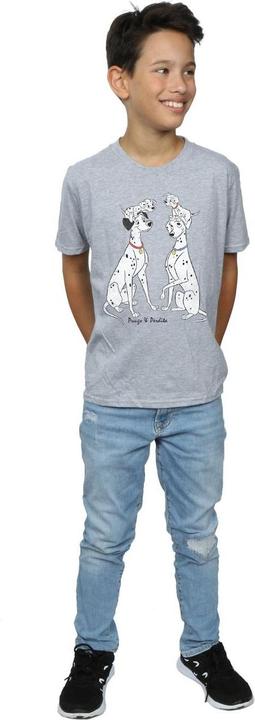 Image du produit Disney - T-shirt DALMATIANS CLASSIC PONGO AND PERDITA - Garçon (128)