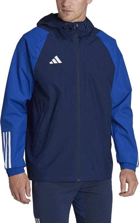 Produktbild adidas Herren Tiro 23 Wettkampf-Allwetterjacke Marineblau HK7657 (2XL) (XXL)
