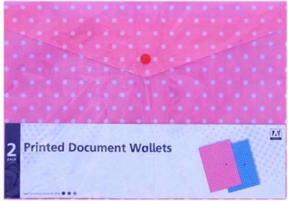Produktbild Anker Stationery Bedruckte Dokumentenmappe (3er Pack) (3 x)