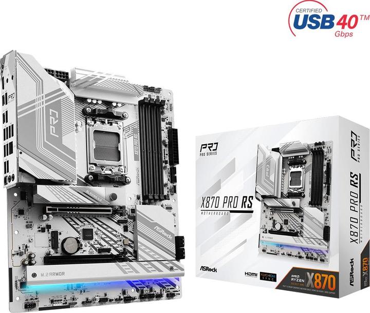 Produktbild AsRock X870 PRO RS (AM5, AMD X870, ATX)